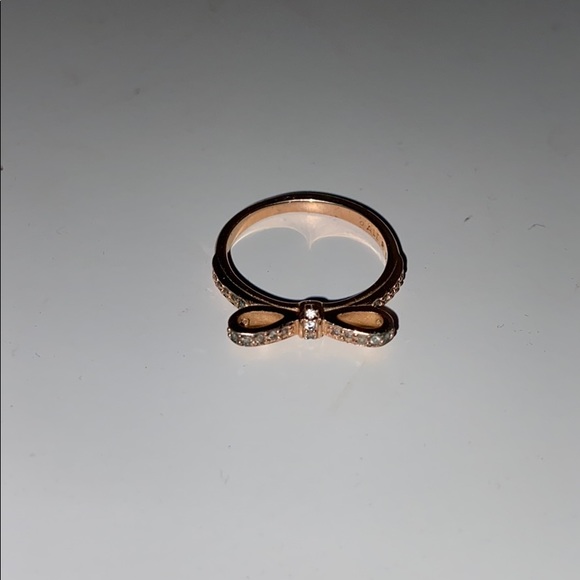 AUTHENTIC DISCONTINUED Pandora Classic Bow Ring - Picture 3 of 4